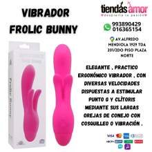 VIBRADOR FROLIC BUNNY